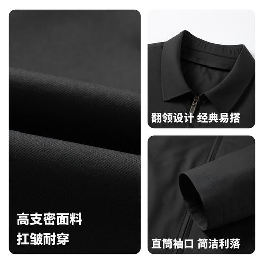 【鹅绒】圣得西2025年冬季男士羽绒服商务绅士通勤风蓬松保暖外套 商品图4