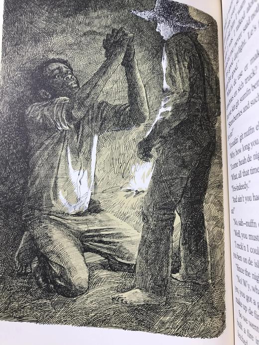 限量版！马克・吐温《哈克贝利・费恩历险记》 配插图 富兰克林图书馆豪华皮装本 商品图10