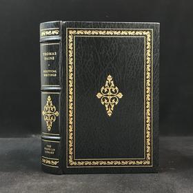 限量版！托马斯・潘恩配插图《托马斯・潘恩：政治著作集》 富兰克林图书馆豪华皮装本