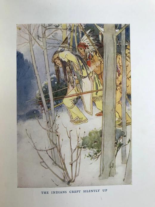1930年 彼得·潘图画书  女画家Alice B. Woodward10余幅彩色手工贴图 漆布精装18开 商品图14
