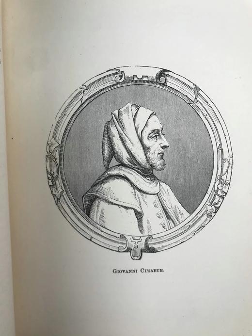 1881年 奎尔特《乔托传》 14幅插图 全真皮精装32开 商品图7