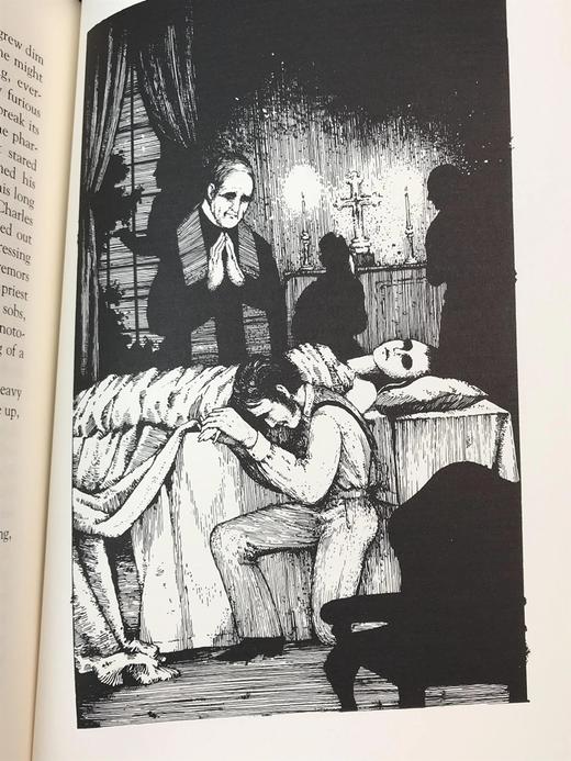 限量版！居斯塔夫・福楼拜《包法利夫人》 配插图 富兰克林图书馆豪华皮装本 商品图7