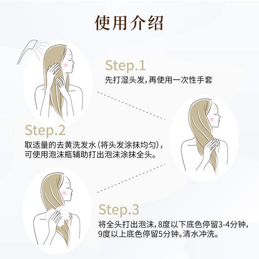 蔻乐丝固色补色洗发水  红/绿/粉/紫/奶茶棕/去黄/亚麻灰/灰蓝/橙色【80mL/300mL】 商品图12