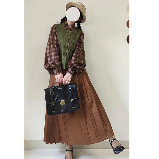 裁缝学苑AH107明制汉服比甲交领衫马面裙套装纸样女装上衣半裙三件套样板 商品图4