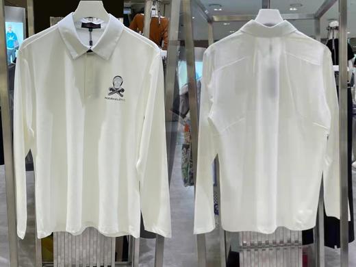 春新款男款长袖上衣来啦！渠道商出货🚚❗️原厂珠地功能面料，吸汗透气舒适！设计感十足，属于很典型的一款马克龙T恤，实在太好看啦！ 商品图2