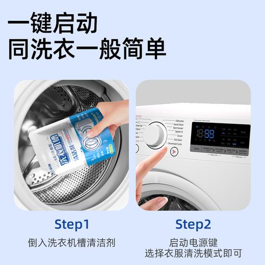 净狮丨六合一杀菌除菌洗衣机槽清洁剂125g/袋 商品图4