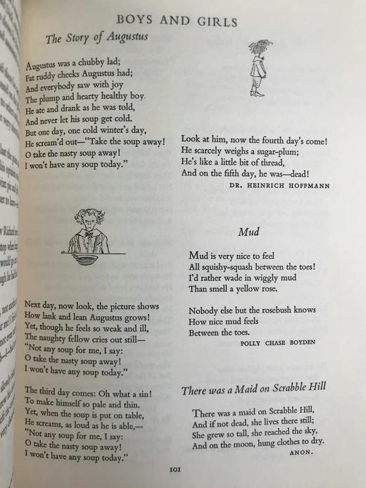 1968年 法布尔童谣集 配大量趣味插图 精装16开 商品图8