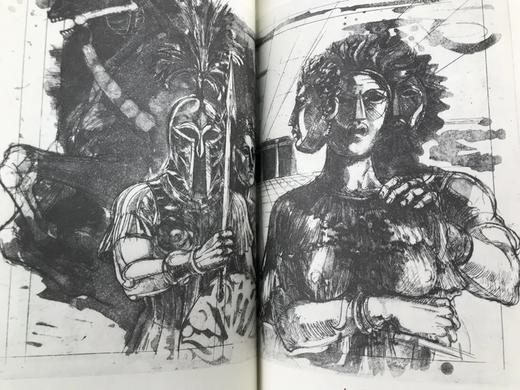 限量版！含藏书票 埃斯库罗斯《俄瑞斯忒亚》 配插图 富兰克林图书馆豪华皮装本 商品图6