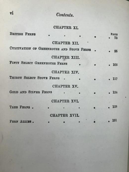1881年 蕨类植物园艺指南 数十幅插图（含彩色） 漆布精装32开 商品图5