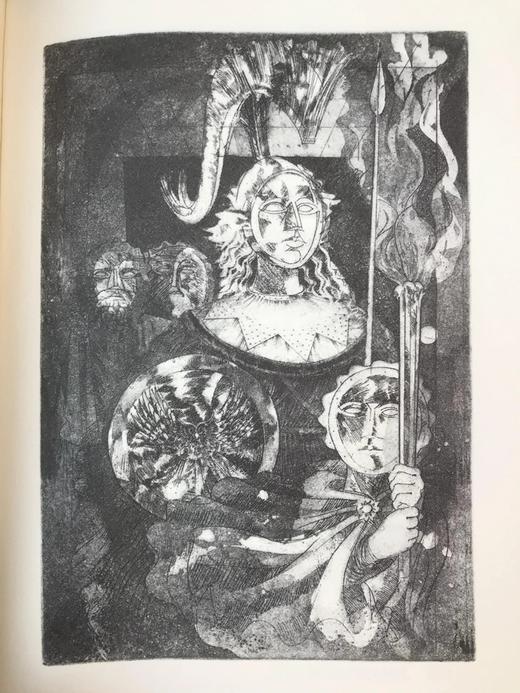 限量版！埃斯库罗斯《俄瑞斯忒亚》配插图 富兰克林图书馆豪华皮装本 商品图5