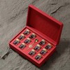 礼遇【真皮.红.12小玻璃罐＋1茶勺】80元1套.整箱12套 商品缩略图3