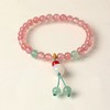 【福运草莓晶手串】敦煌小众天然草莓晶手链女新中式高级感粉色水晶手串 商品缩略图5