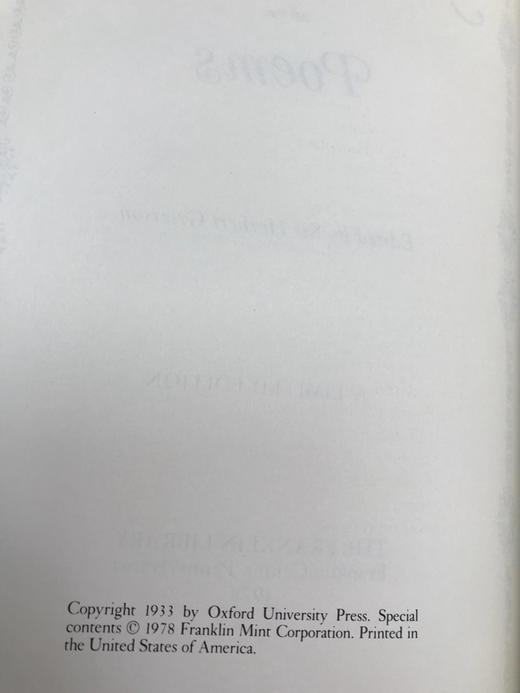 限量版！含藏书票 约翰・邓恩《约翰・邓恩诗集》 配插图 富兰克林图书馆豪华皮装本 商品图4