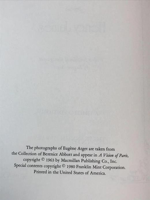 限量版！含藏书票 亨利・詹姆斯《大使》配插图 富兰克林图书馆豪华皮装本 商品图4