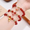 【红玛瑙手串】敦煌福泽新年红红玛瑙手链柿柿如意本命年好运能量玛瑙手串 商品缩略图0