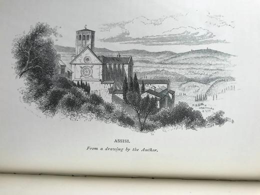 1881年 奎尔特《乔托传》 14幅插图 全真皮精装32开 商品图9