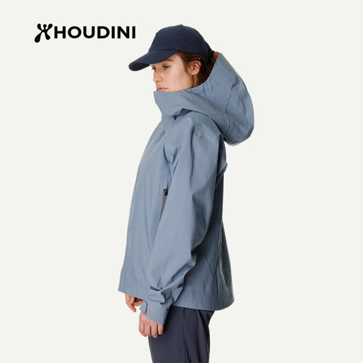 HOUDINI胡丁尼 Five toNine朝五晚九女户外春季防风防水单层冲锋衣810021 商品图1