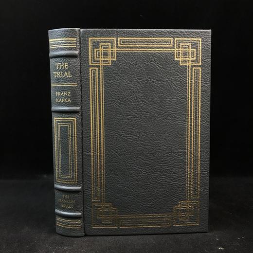 限量版！含藏书票 弗兰茨・卡夫卡《审判》配插图 富兰克林图书馆豪华皮装本 商品图0
