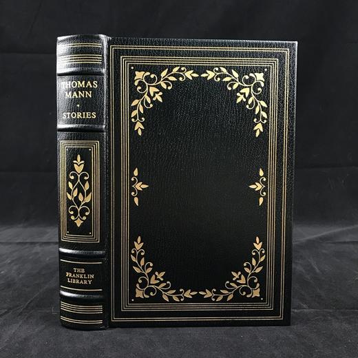 限量版！托马斯・曼《托马斯・曼：五个故事》 配插图 富兰克林图书馆豪华皮装本 商品图0