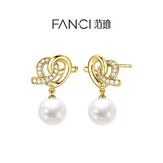 Fanci范琦约定系列约定珠光耳环法式轻奢复古女少女风送女生闺蜜 商品图1
