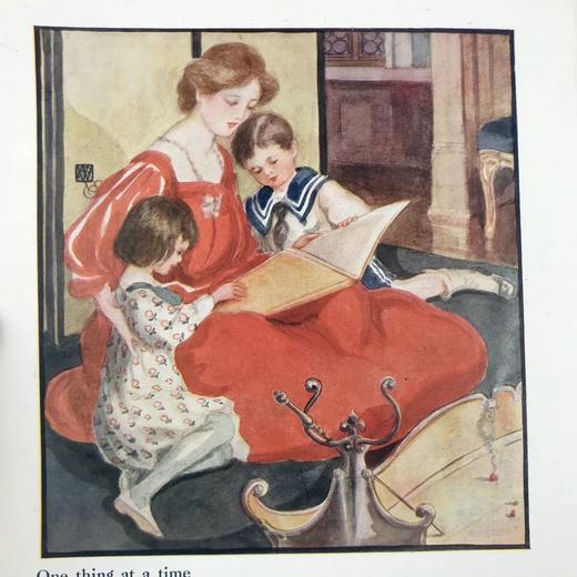 约20世纪早期 我的图画诗集 配大量精美彩色插图 精装18开 商品图10