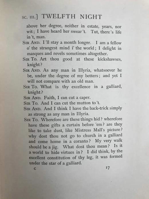 被收录进牛津词典的插画家！约20世纪早期 莎士比亚《第十二夜》 威廉·希斯·罗宾森40幅彩色手工贴图 漆布精装16开 商品图14