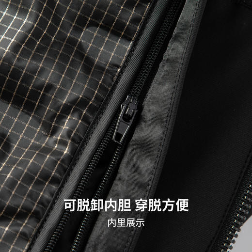 【鹅绒】圣得西2025年冬季男士羽绒服商务绅士通勤风蓬松保暖外套 商品图7