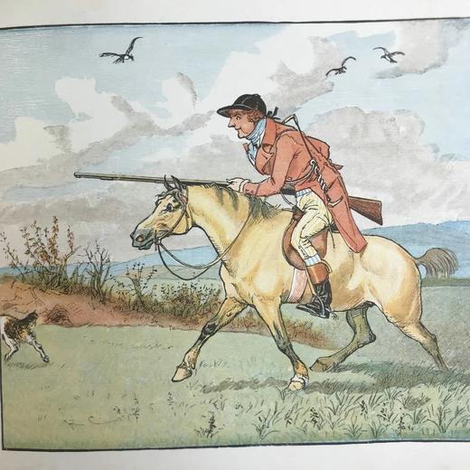 约20世纪早期 蓝道夫·凯迪克《嘿，嘀嘀嗒嗒》绘本 10余幅精美彩色插图 精装18开 商品图9