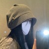 【修饰脸型更显脸小❗️可随意调节头围】黑色韩系冷帽女款秋冬大头围2025新款堆堆帽宽松显脸小百搭堆堆帽。jb 商品缩略图1