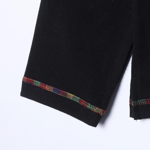 T5100SDSA男士秋冬新款痞帅男装韩版简约彩色缝线立领长袖T恤百搭时尚 商品图4