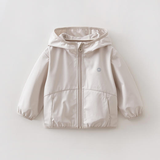 【无氟防泼水】马克珍妮时髦运动风男童防风软壳外套2026年春装新款560156 商品图4