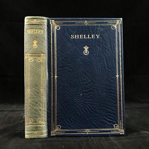 约20世纪早期 雪莱诗集 全真皮精装32开 商品图0