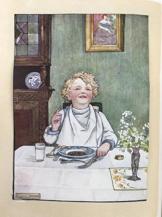 约20世纪早期 约翰·哈伯顿《海伦的孩子们》 16幅彩色手工贴图40幅黑白插图 漆布精装18开 商品图2