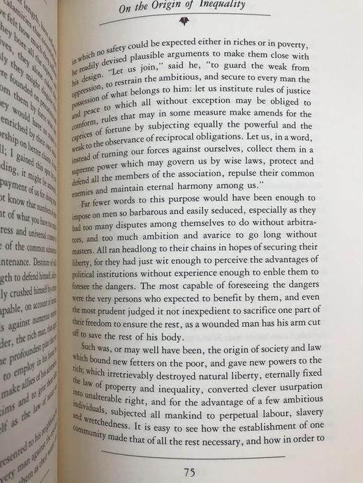 限量版！让 - 雅克・卢梭《让 - 雅克・卢梭：政治著作集》富兰克林图书馆豪华皮装本 商品图5