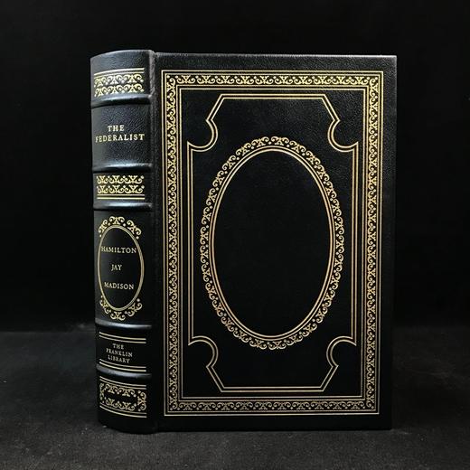 限量版！亚历山大・汉密尔顿《联邦党人文集》配插图 富兰克林图书馆豪华皮装本 商品图0