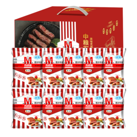 中粮万威客精选西冷牛排礼盒1200g