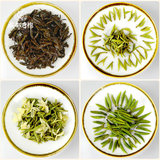 【年货礼盒G款：非遗茗茶】老伙记2026马年非遗茗茶礼盒 邛崃黑茶/蒲江绿茶/青城花茶/蒙顶甘露 四川春茶 精美礼盒包装 春节送礼礼品 员工公司福利 送礼倍有面 支持定制 商品图5