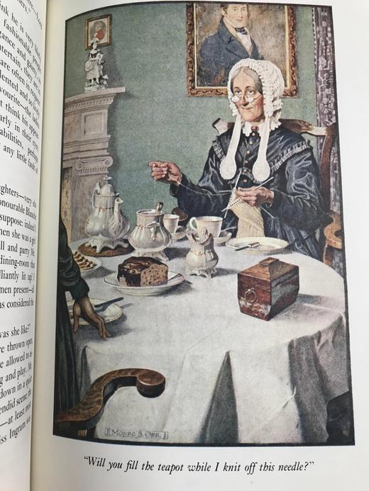 限量版！夏洛蒂・勃朗特《简・爱》 配插图 富兰克林图书馆豪华皮装本 商品图6