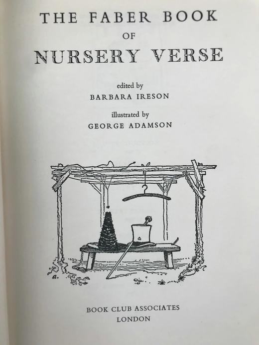 1968年 法布尔童谣集 配大量趣味插图 精装16开 商品图3