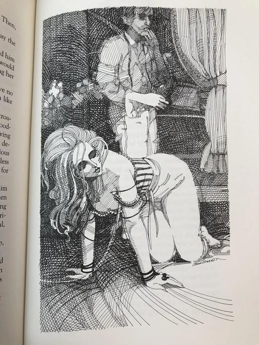 限量版！埃米尔・左拉《娜娜》 配插图 富兰克林图书馆豪华皮装本 商品图8