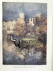 1922年 沃里克郡：莎士比亚的故土 32幅水彩画插图 漆布精装32开 商品缩略图2