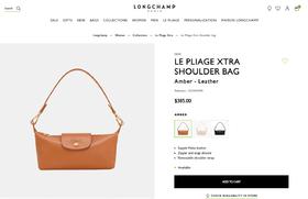 LC珑骧Le Pliage Xtra 珑骧羊皮单肩挎包复古手提包单肩包 Z-15768