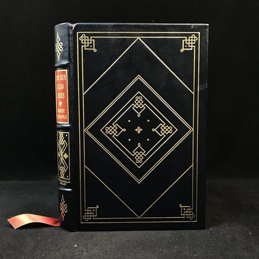 限量版！欧内斯特・海明威《太阳照常升起》 配插图 富兰克林图书馆豪华皮装本 商品图0