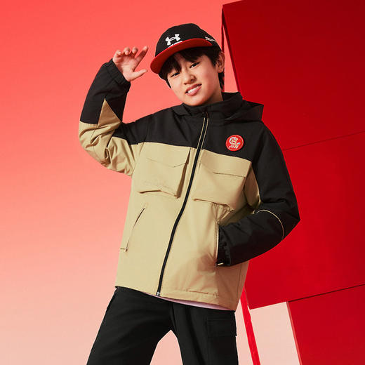 【新年福利款】Under Armour安德玛儿童  梭织加厚外套254322553 商品图5