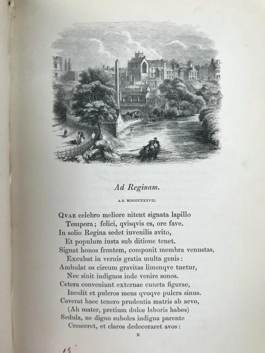 【拉丁语/希腊语】工坊特装本！1850年 塞文河的花环 配插图 全犊皮（vellum）精装32开 商品图7