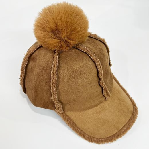 壁虎瑜伽【2512PJ472】 秋冬麂皮绒保暖棒球帽（5天发货） 商品图5