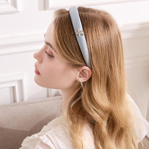 大英博物馆 欧洲文化艺术系列 蓝色海星发箍 商品图1