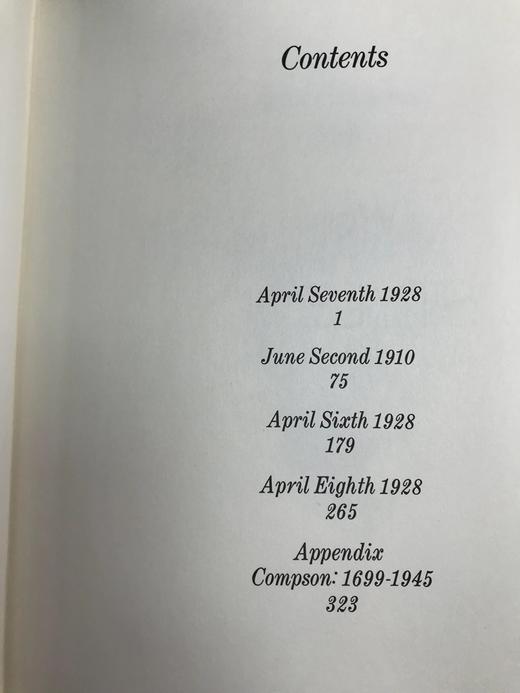 限量版！含藏书票 威廉・福克纳《喧哗与骚动》 配插图 富兰克林图书馆豪华皮装本 商品图5