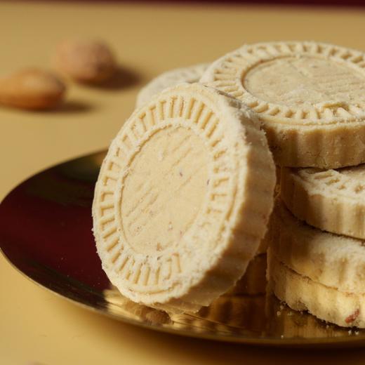 【澳禾礼】杏仁饼280g 酥香醇厚配料干净传统糕点下午茶零食澳门特产节日必备送父母送朋友手信盒装 商品图2