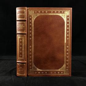 限量版！含藏书票 普鲁塔克《希腊罗马名人传》 配插图 富兰克林图书馆豪华皮装本